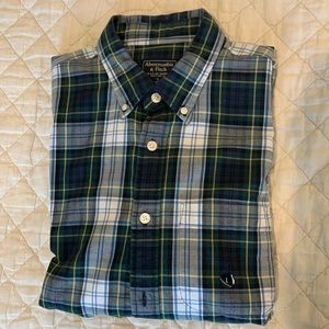 Abercrombie & Fitch Mens Dress Shirt, size L